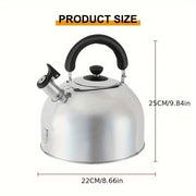 Stainless Steel Whistling Kettle 6L Gas Stove Suitable for Boiling Water