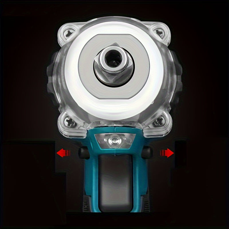 Corded Lithium-Ion Impact Wrench for Auto and Home Repair Plastic Body