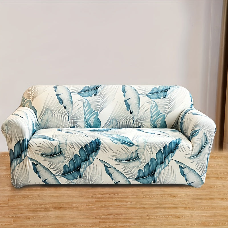 Чехол для дивана Four Seasons с эластичным покрытием для защиты от кошек, идеален для гостиной или офиса.