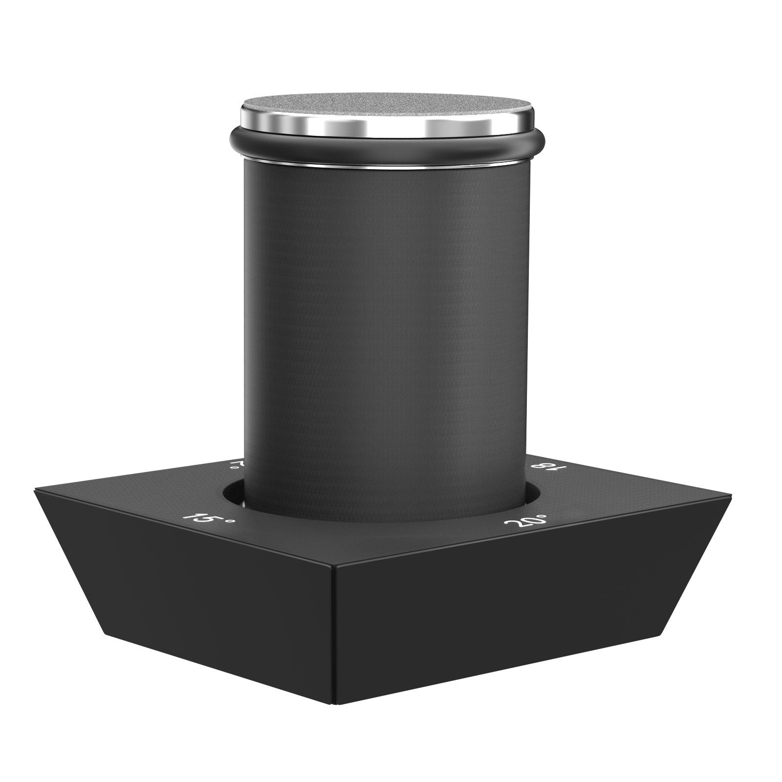 Qora pichoqni shimgich bilan 4 burchak qoʻllanma bilan oshxona pichoqlari uchun qoʻlda tizim bardoshli