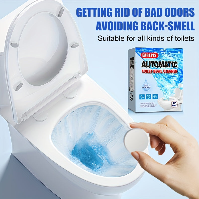 Automatic Toilet Cleaning Tablets Long-Lasting Stain and Odor Removal