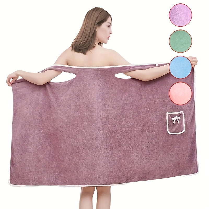 Adjustable Vintage Design Bath Towel Deep Purple Soft Absorbent Quick-Dry for Home Hotel Beach Pool Gym