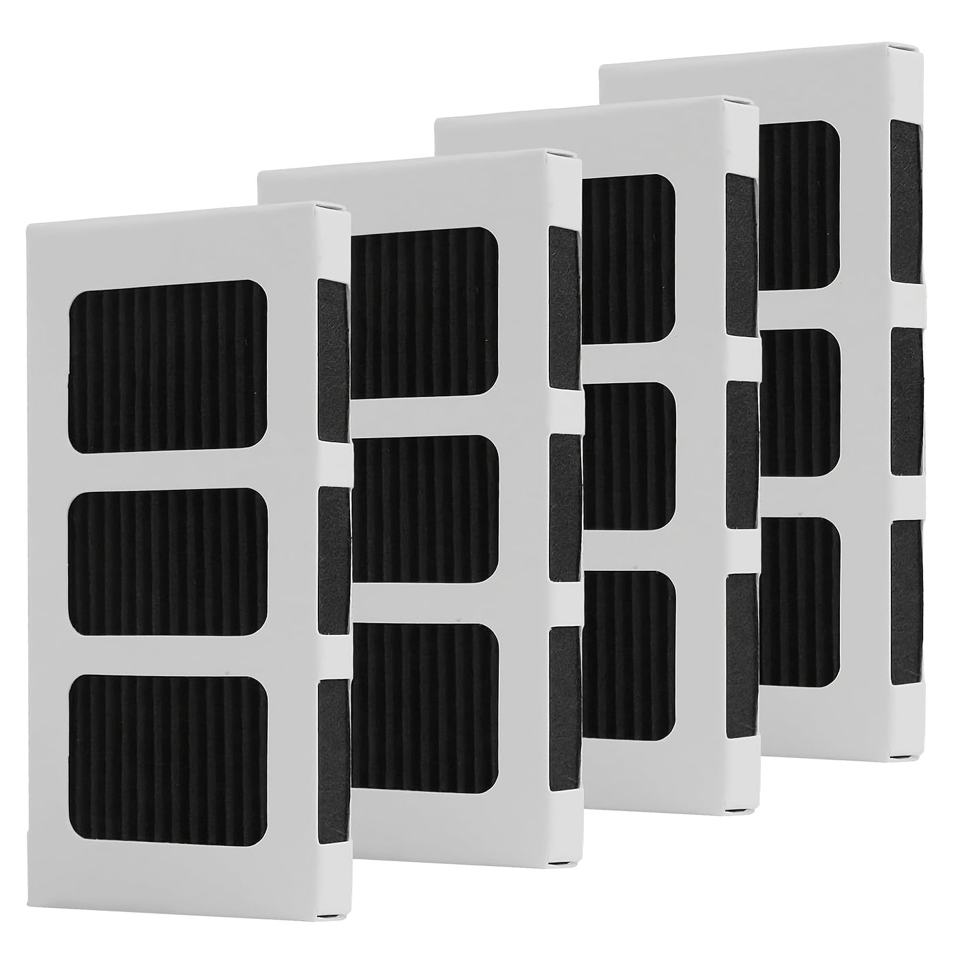 Filtro de aire para refrigerador compatible con modelos Electrolux y Frigidaire, pack de 4