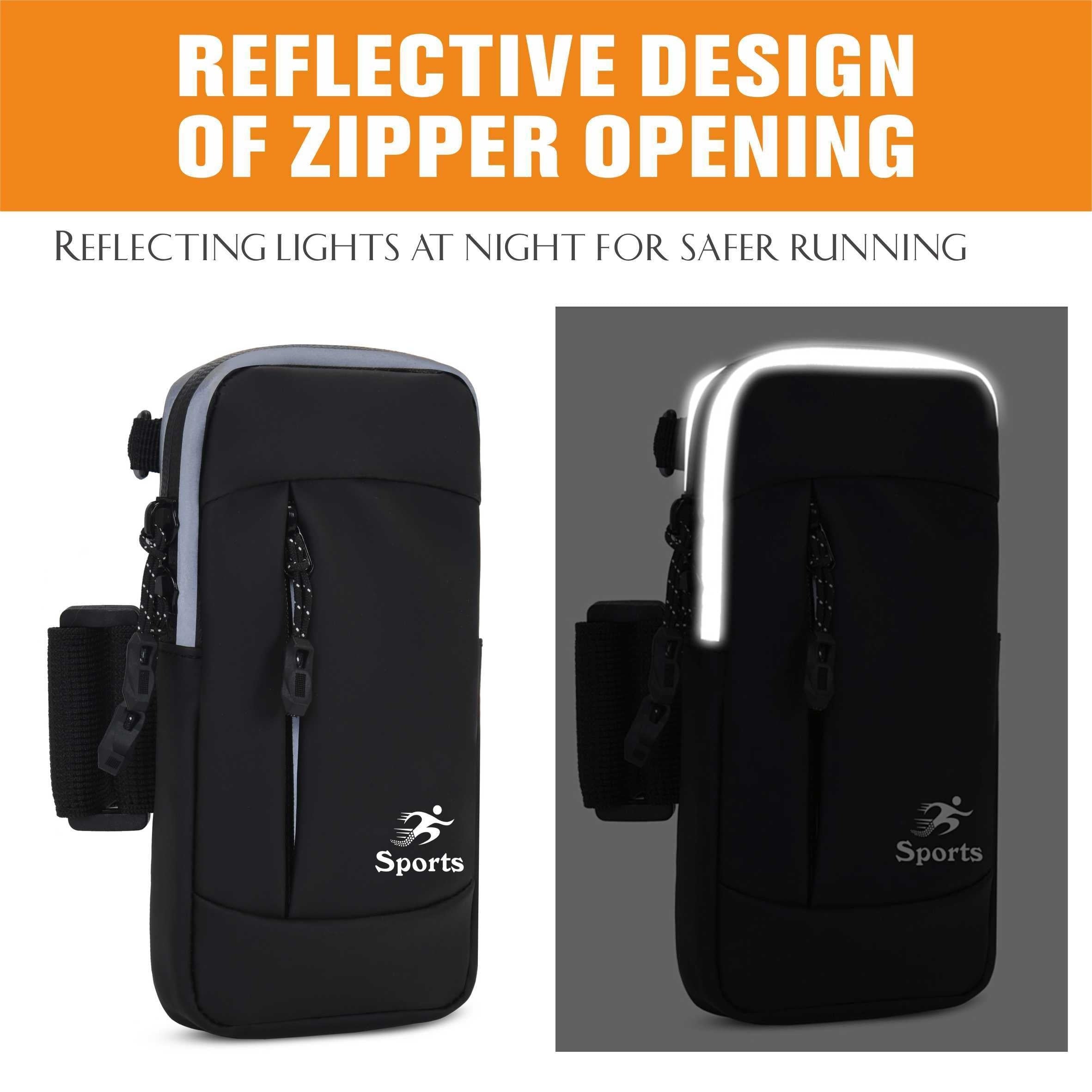 Мобильная сумка на руку для бега, сумка безопасности для джоггинга и мини-сумка через плечо для телефонов до 7 дюймов.