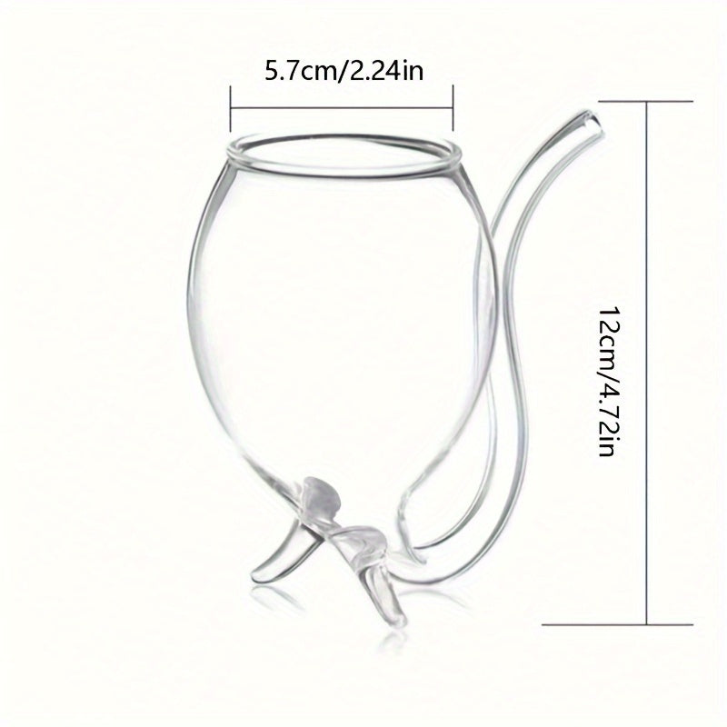 Vampire Wine Glasses with Built-In Straw for Cocktails Juice and Wine Perfect for Parties Camping and Gifts
