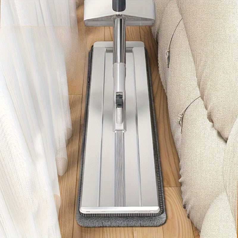 Extendable Flat Mop with 360° Rotation, 41.91cm Wide, Includes 2 Extra Pads
