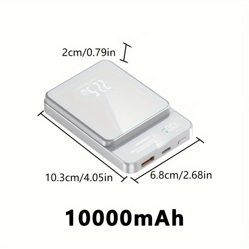 5000mAh Power Bank with Digital Display Magnetic Fast Charging 15W 22.5W