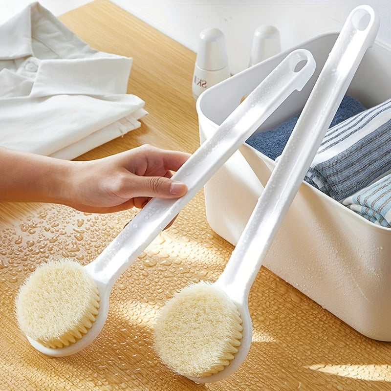 Long Handle Shower Brush Exfoliating Back Scrubber Bath Scraper