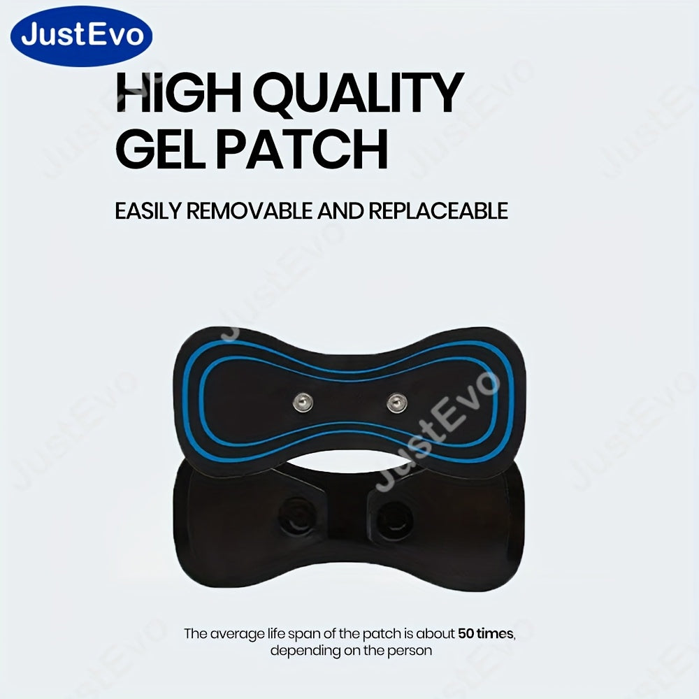 JustEvo EMS Mini bo'yin massajchisi, massaj plitkasi va portativ massajchi uyda va harakatda mukammal tana bo'shatuvchilardir.