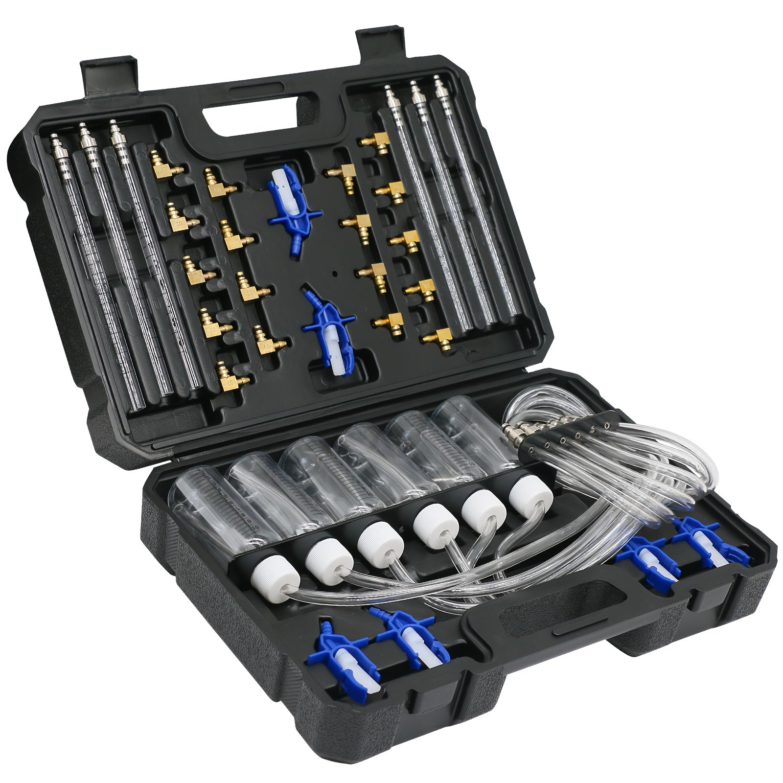 24pcs Diesel Injector Flow Meter Adapter Set for Common Rail Testing