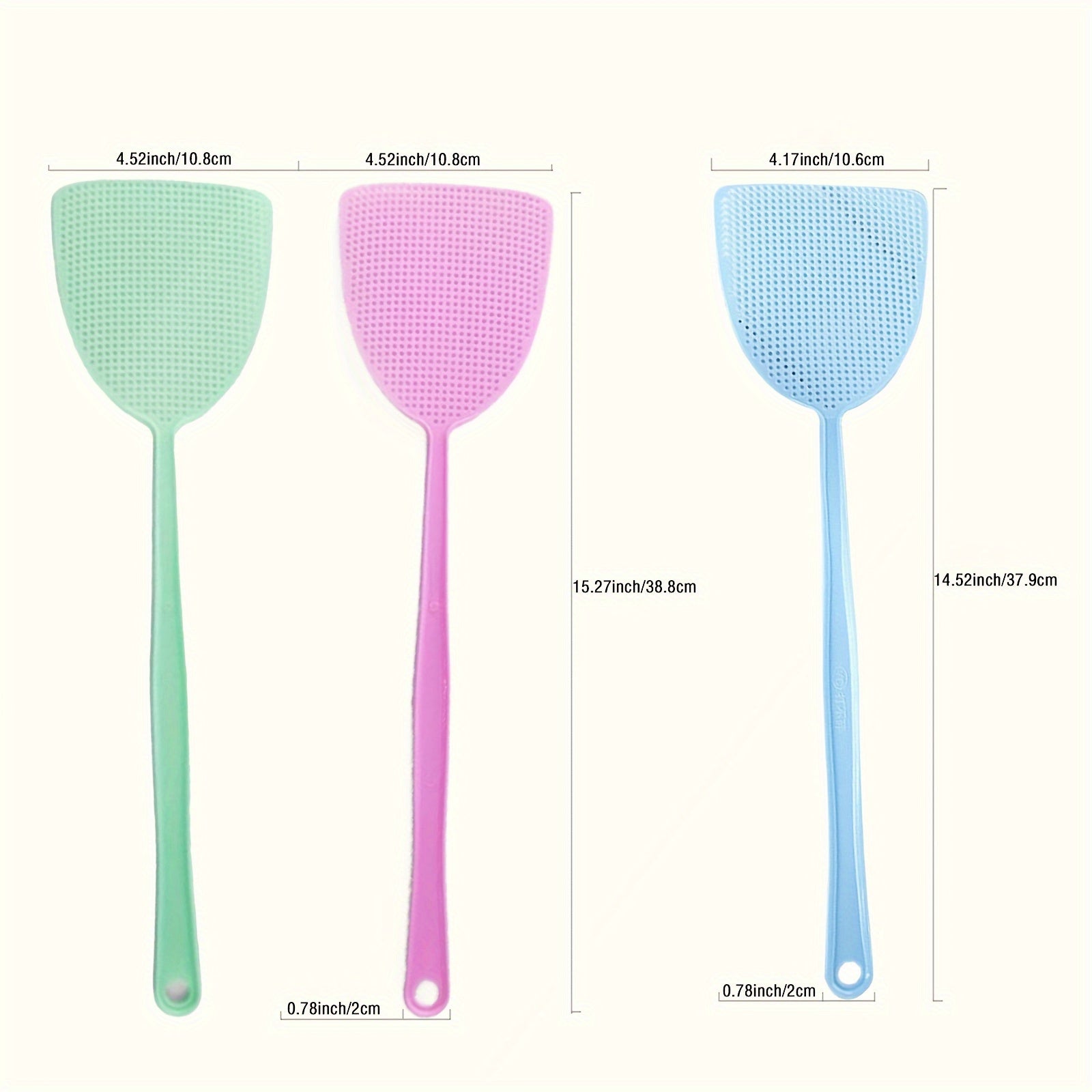 3 ta paket plastik chivinlarni urish uchun uzun tutqichli moskitsa zararkunandalarga qarshi kurashish, uy-ro'zg'or ehtiyojlari