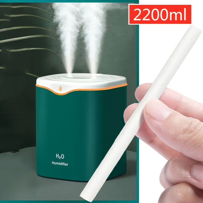 Honeycomb Humidifier Filter 7mm x 138mm Polyester White Core Green Base