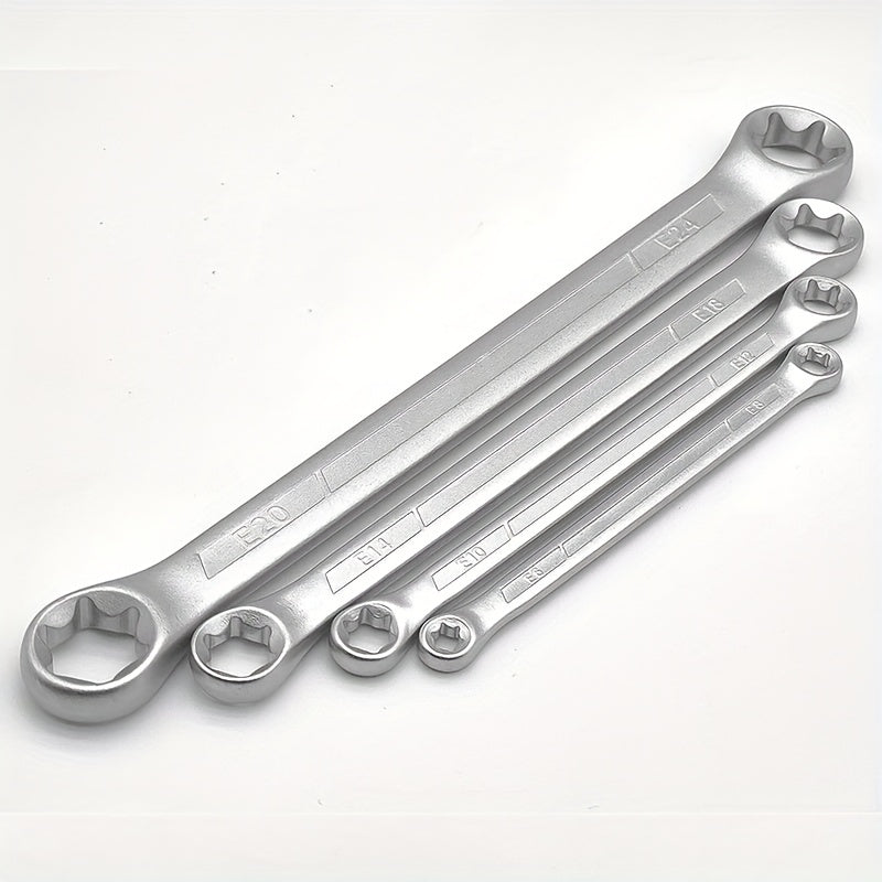 Juego de llaves hexagonales de doble cabeza universal de material Crv para herramientas de motocicleta