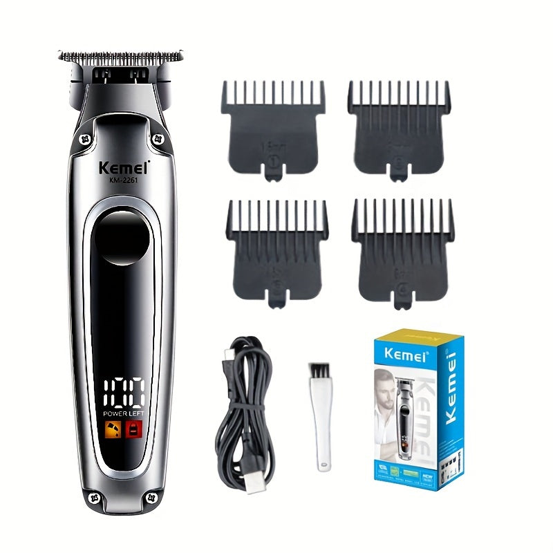 Cordless Hair Clipper with USB Rechargeable Lithium Battery for Men