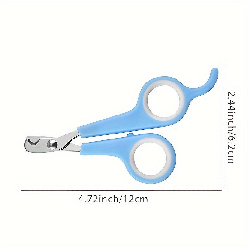 Pet Nail Clippers for Cats and Small Dogs Stainless Steel No Battery