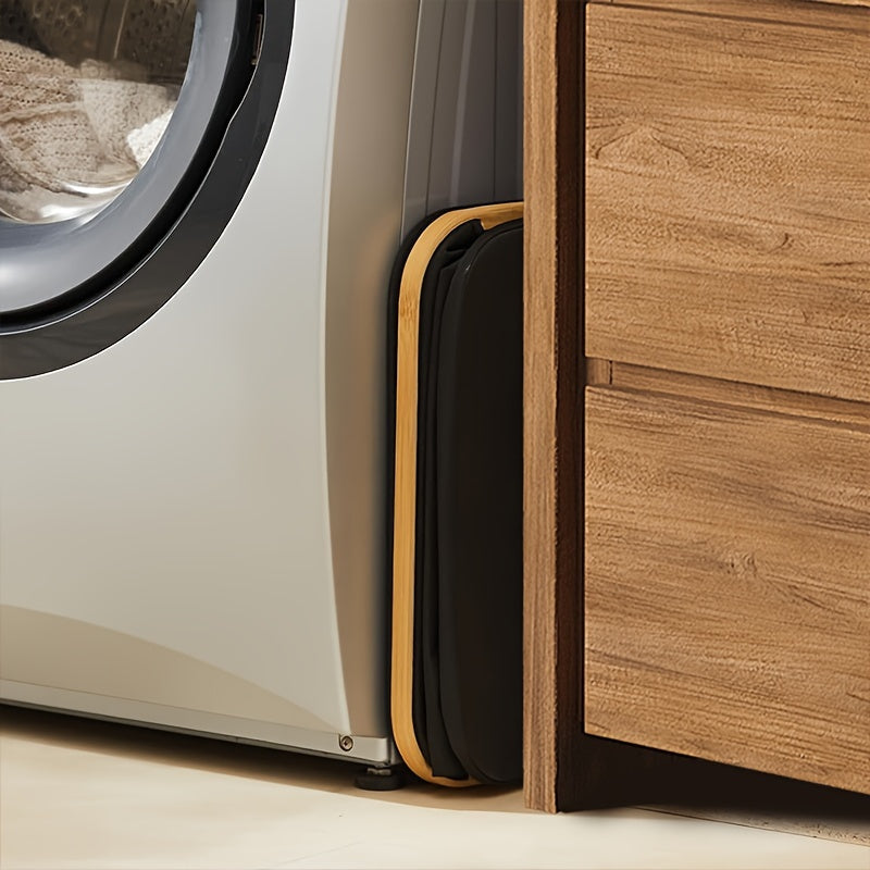 60L корзина для белья с крышкой, съемный внутренний мешок, ручки, складная корзина для хранения для спальни, ванной комнаты, общежития