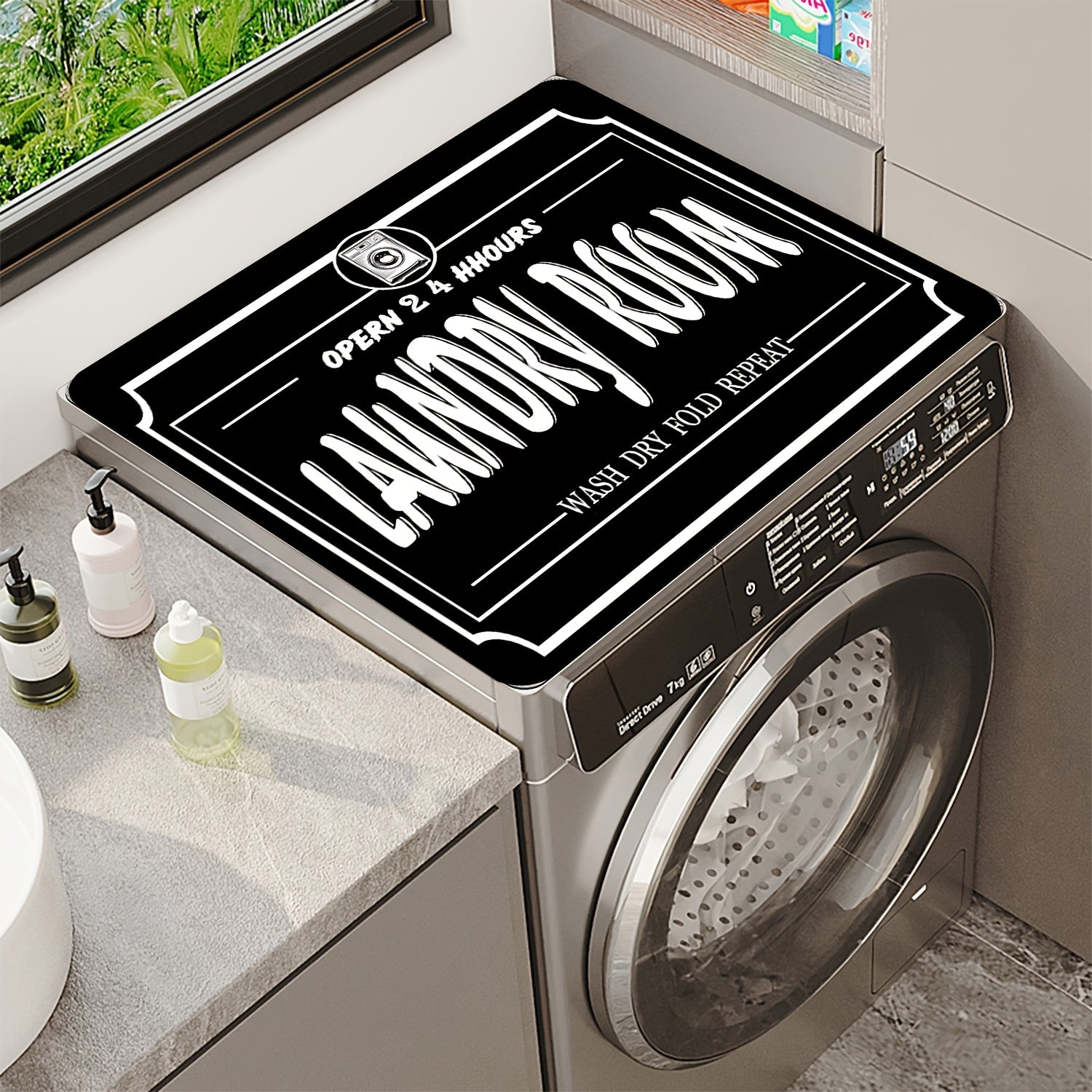 Voshinalar va quritgichlar uchun himoya qoplamasi, yuvish mashinalari va quritgichlar uchun quruq changga qarshi mato