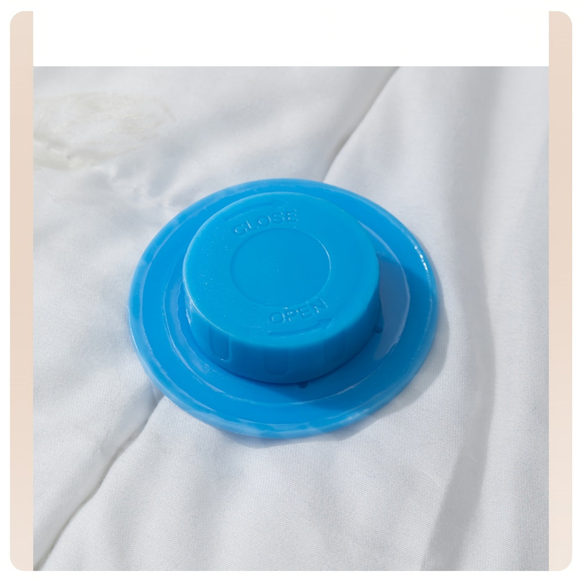 Set of 12 Space-Saving Vacuum Storage Bags for Clothing and Pillows with Plastic Seals