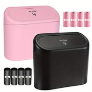 Мини-автомобильные мешки для мусора 60 шт. Водонепроницаемый PVC для утилизации отходов в автомобилях