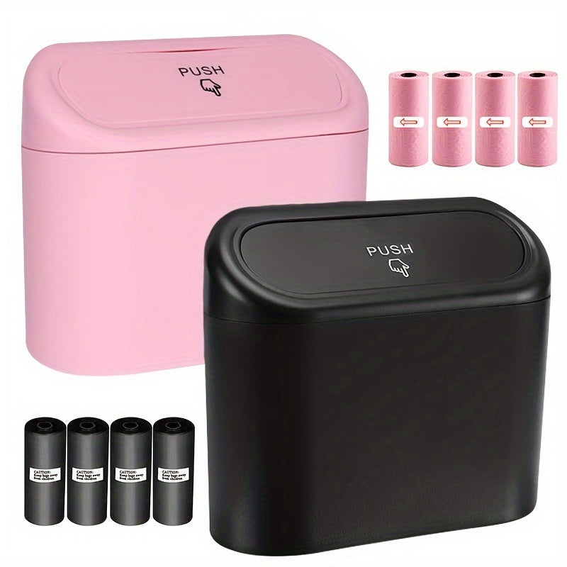 Мини-автомобильные мешки для мусора 60 шт. Водонепроницаемый PVC для утилизации отходов в автомобилях