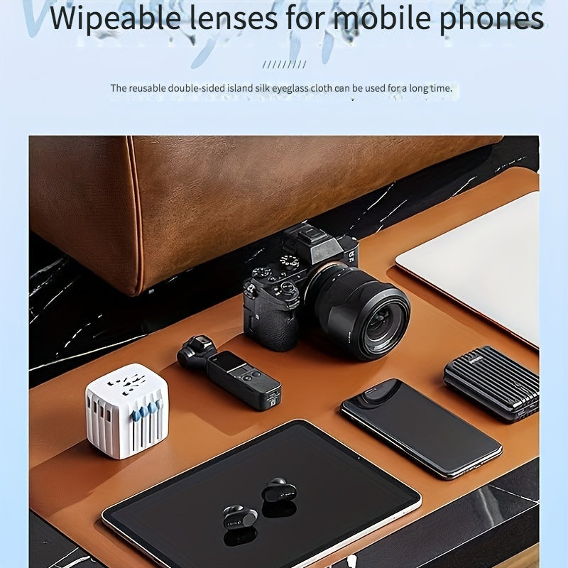 Microfiber Cleaning Cloth for Glasses Jewelry Electronics Lint-Free Non-Woven