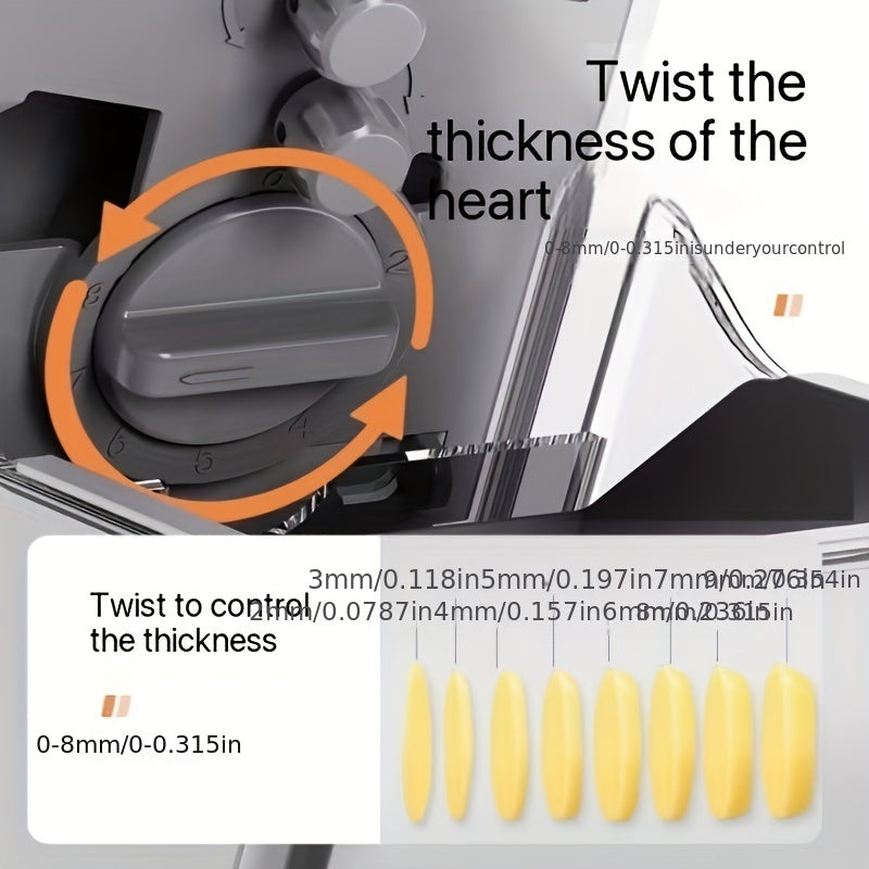 Manual Vegetable Cutter with Alloy Steel Blade Plastic Body for Slicing and Dicing