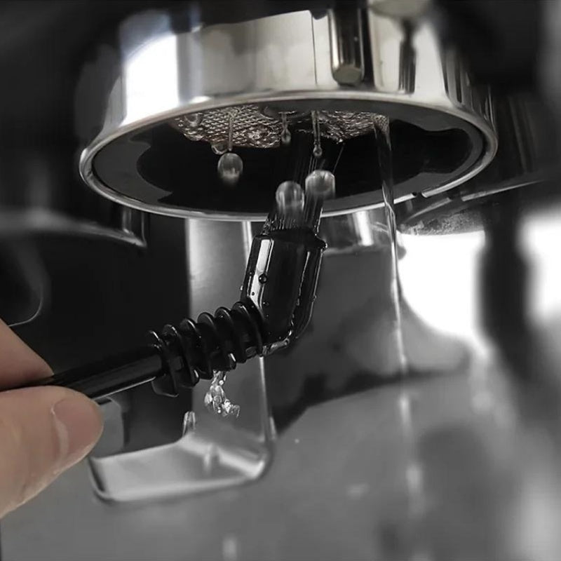 Espresso Machine Cleaning Brush Nylon Barista Portafilter Brush