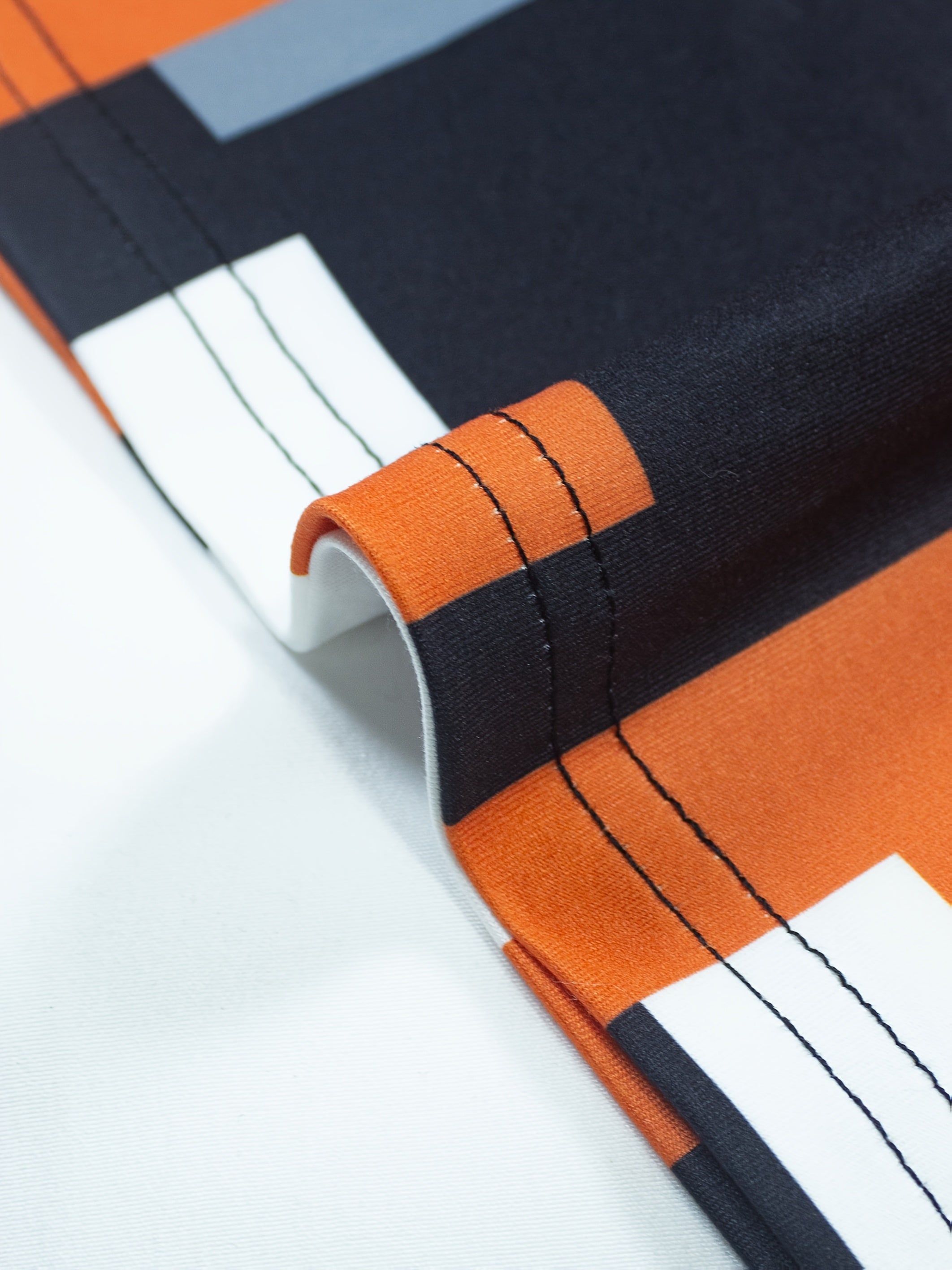 Plus Size Women's Summer Striped Print Jumpsuit with Shorts