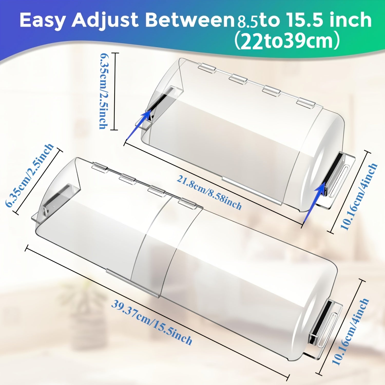 Adjustable Magnetic Vent Deflector for AC Units and Walls, Anti-Drip Design