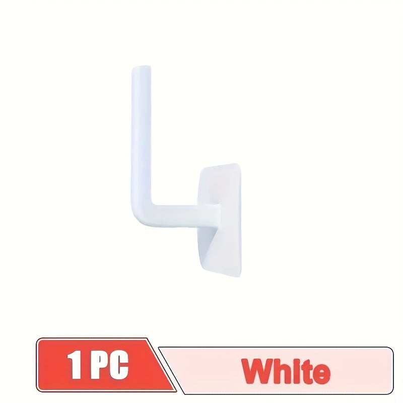 Современная L-образная полка для хранения с многофункциональными крючками для шляп, легко устанавливается на стены без сверления, клейкая полка для хранения крючков.
