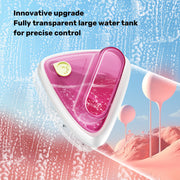 O'z-o'zini boshqaradigan oynani tozalash uchun suv saqlash va magnitli ikki tomonlama funktsiyali oynani tozalash vositasi