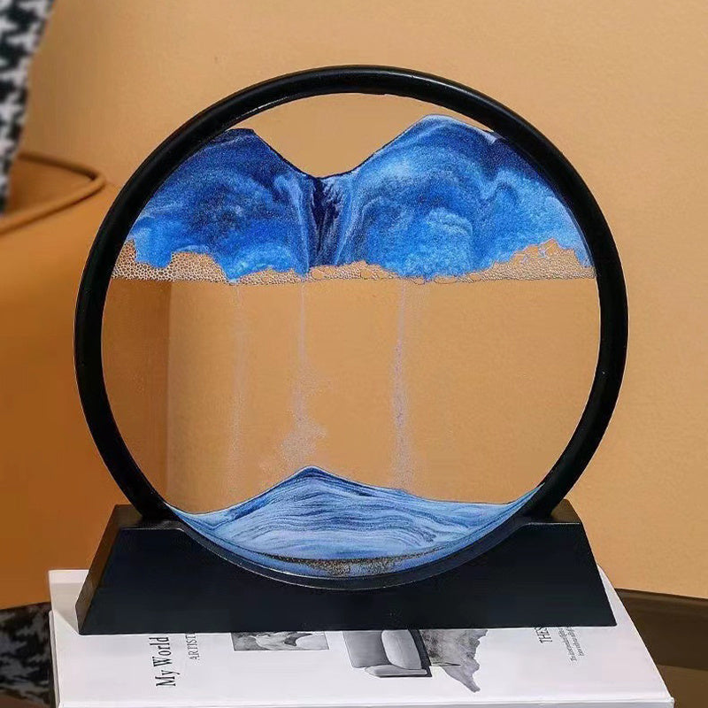 3D Sand Art Kit Mountain Landscape No Battery Needed Home Decor Relaxation