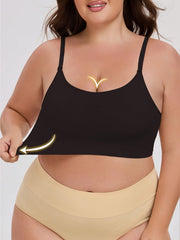 Women's Breathable Nylon Sports Bra for Running and Training