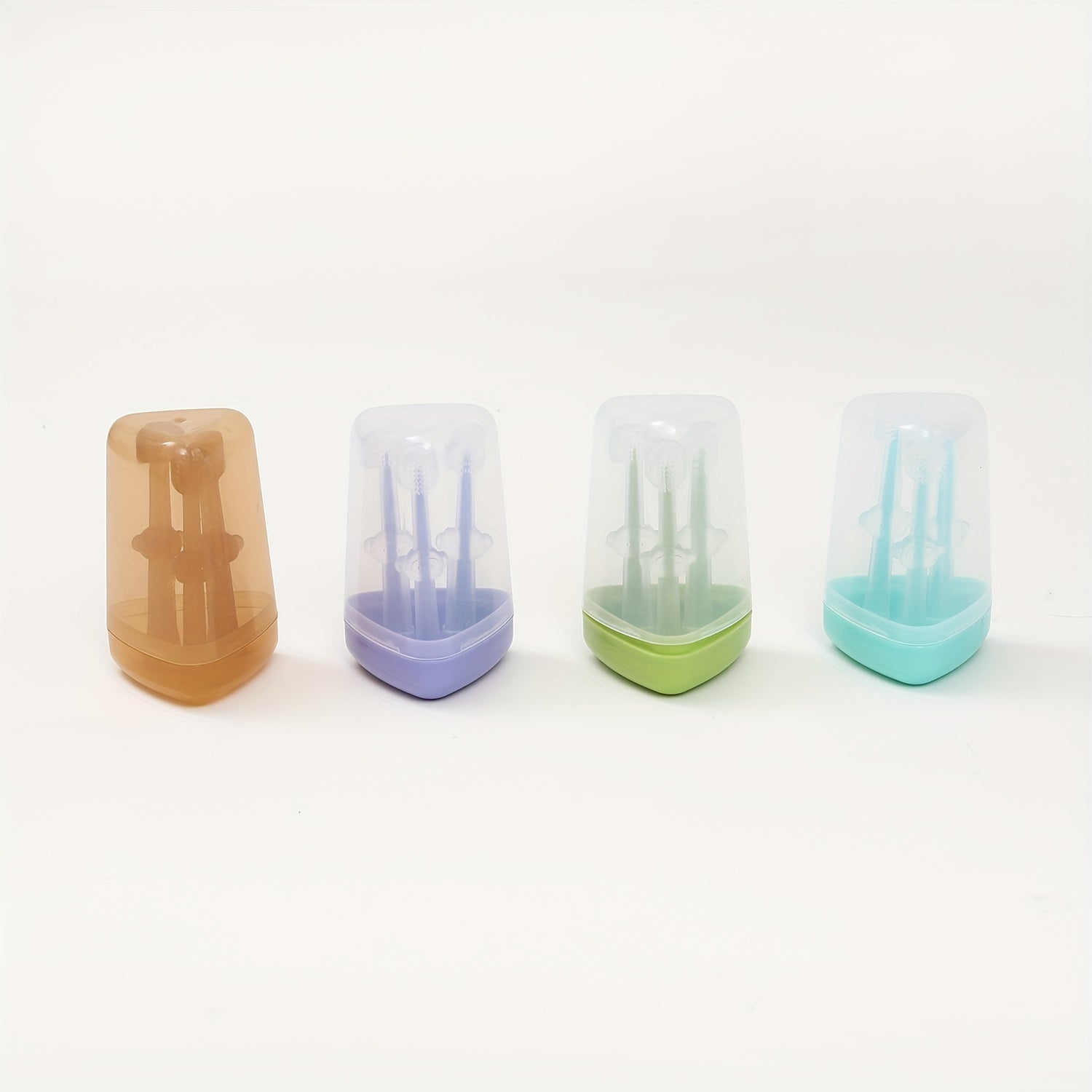 Baby Toddler Oral Care Kit Includes 360° Toothbrush and Silicone Tongue Cleaners