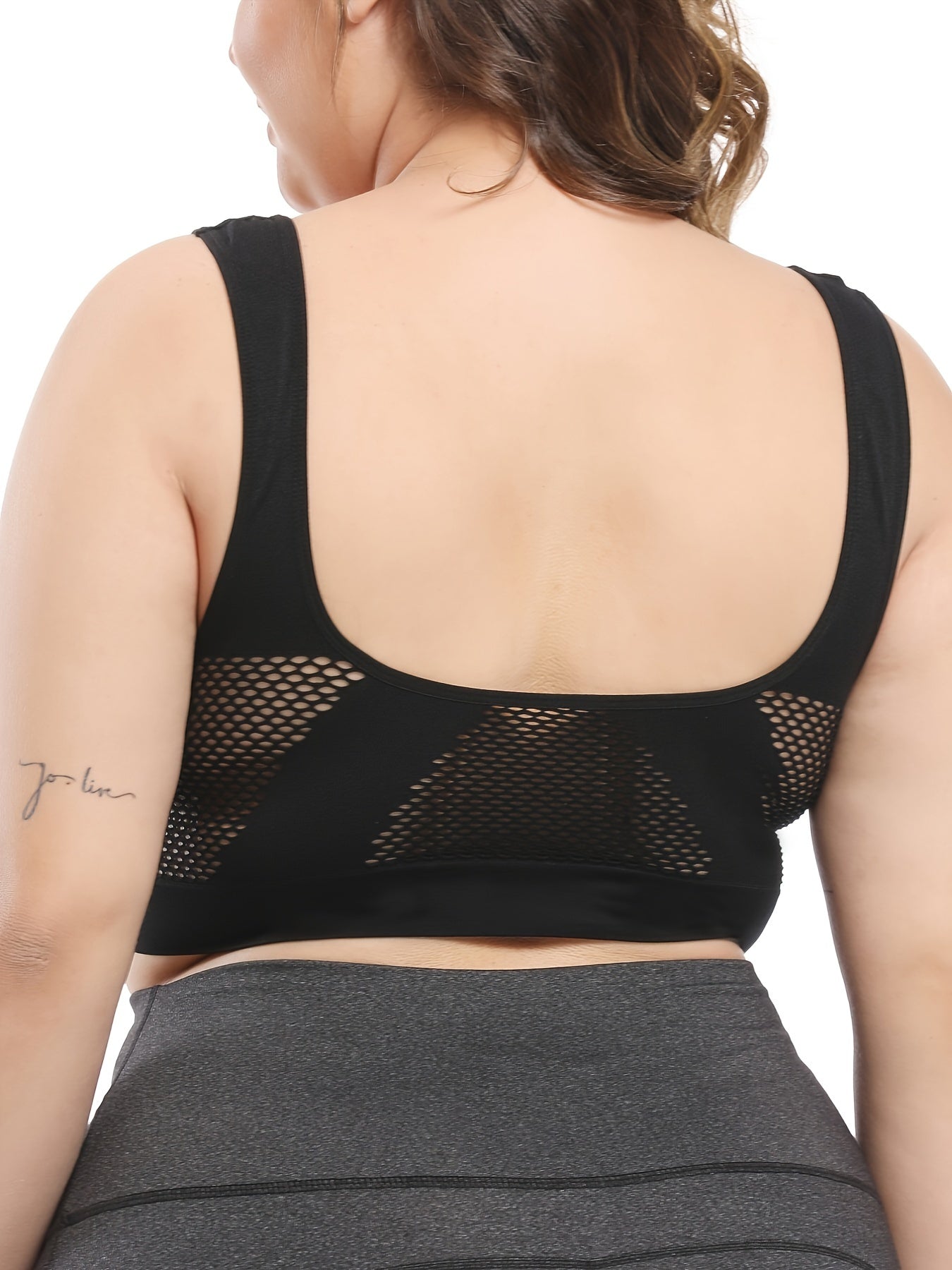 Women’s Seamless Plus Size Bras with Removable Pads Pack of 5