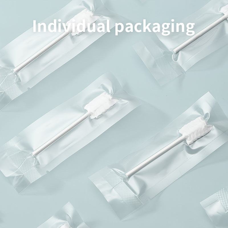 Держите рот чистым с UNICHERRY Oral Cleaner Tongue Cleaner Gauze - упаковка из 50/100 одноразовых зубных щеток для свежего дыхания и здоровых десен. Этот семейный ежедневный уход за полостью рта выполнен из мягкого хлопкового материала белого цвета.