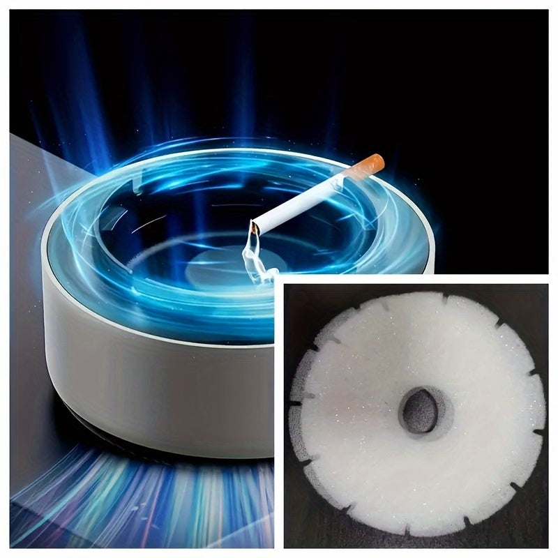 15 dona dumaloq plastik tutun qabul qilish uchun choʻntak filtri padlari tutun yutish matlari