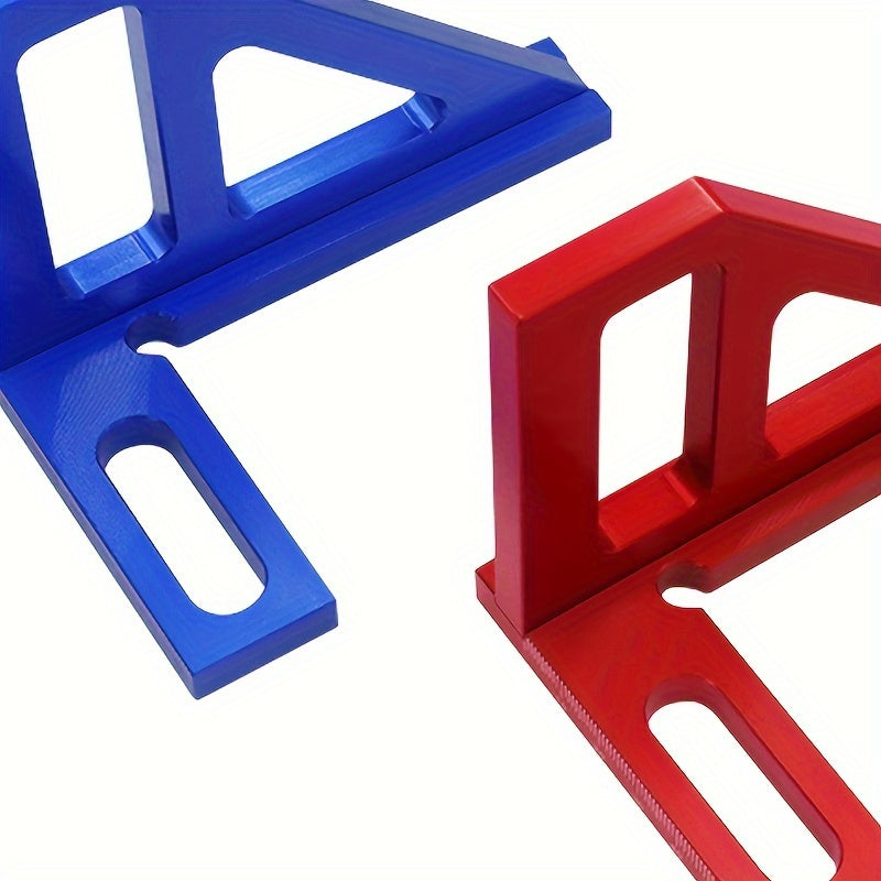 Aluminum Woodworking Square Ruler for Carpentry and DIY Projects 45 90 Degree Angles