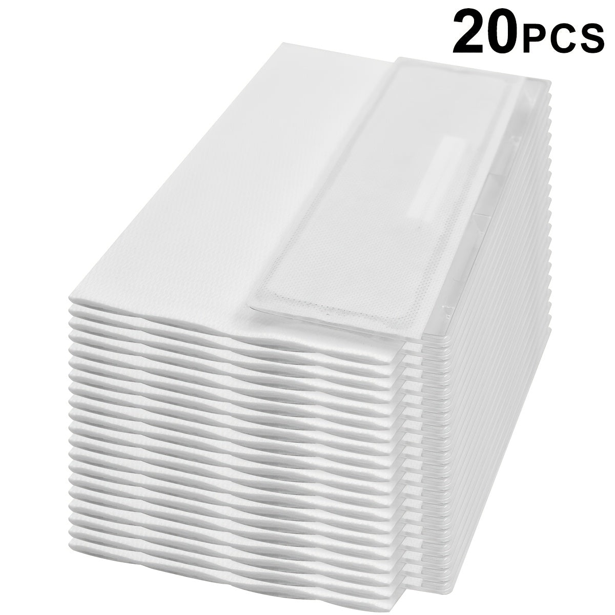 20pcs Disposable Steam Mop Replacement Pads for Floor Cleaning Deep Dust Removal