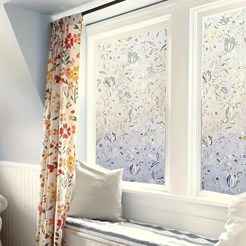 Rollo de película de vidrio 59.94cm x 199.9cm para decoración de vidrio y adhesión de PVC