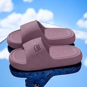 Women's Men’s Cartoon Bear Slip-On Sandals Pink Purple EVA Indoor Outdoor