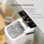 Countertop Portable Ice Maker Home Kitchen Camping Car with Handle