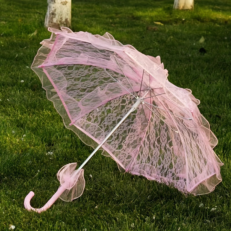 Lace Bridal Umbrella for Weddings Photoshoots and Events