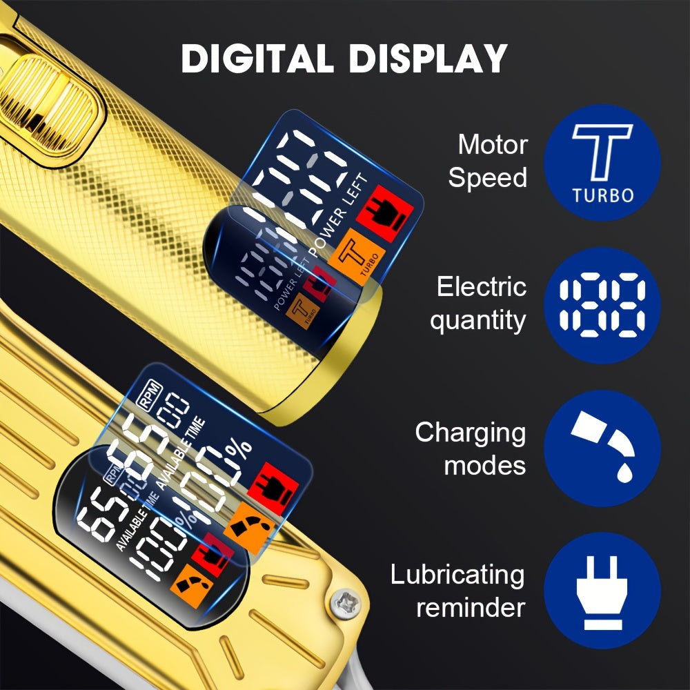 Professional Hair Beard Trimmer Set USB Rechargeable Lithium Battery Men's Grooming Gift