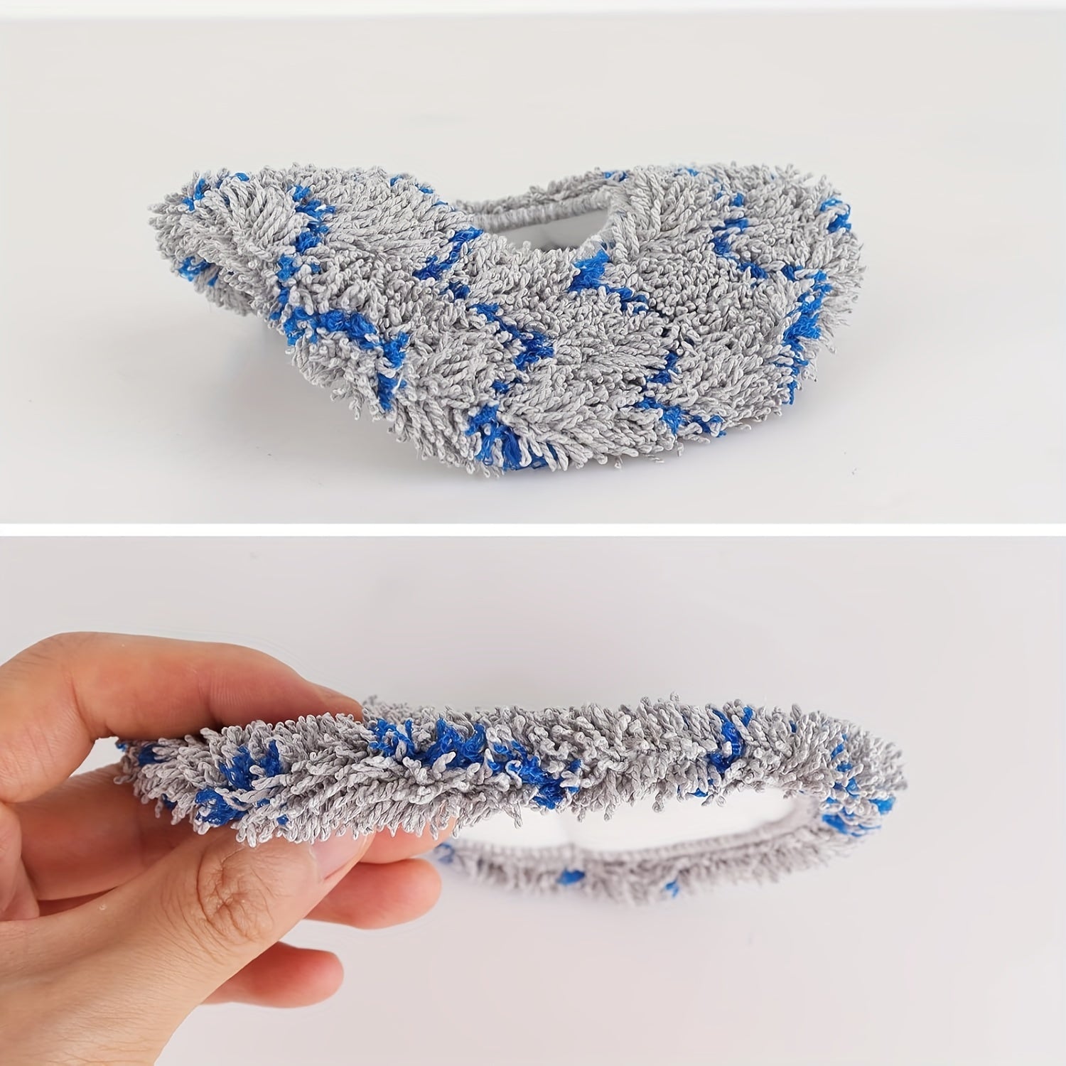 Robot changyutgichlar uchun 4-to'plam mikrotozalash mato yostiqlari, qayta ishlatiladigan pol yostiqlari