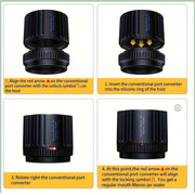 Selladora eléctrica portátil para frascos de vidrio