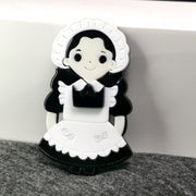 Vaqt o‘tkazmaydigan akril brosh pin - Ayollar uchun zamonaviy aksessuar