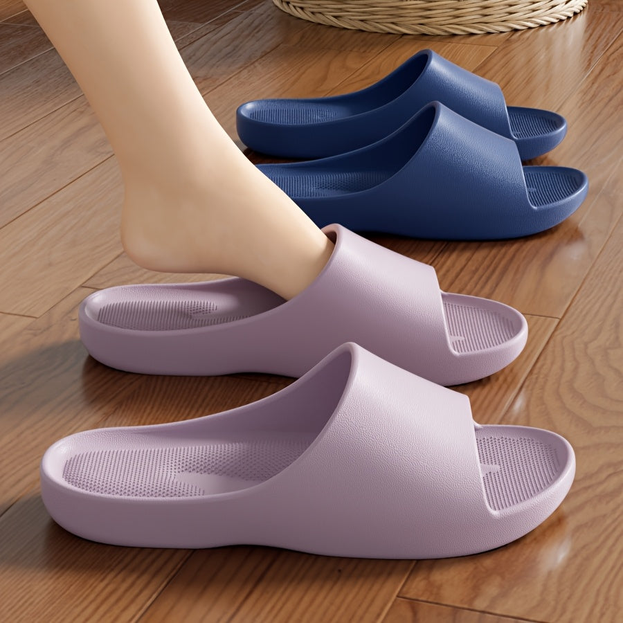 Women's and Men's EVA Slip-On Slippers Casual Indoor Shoes Open Toe