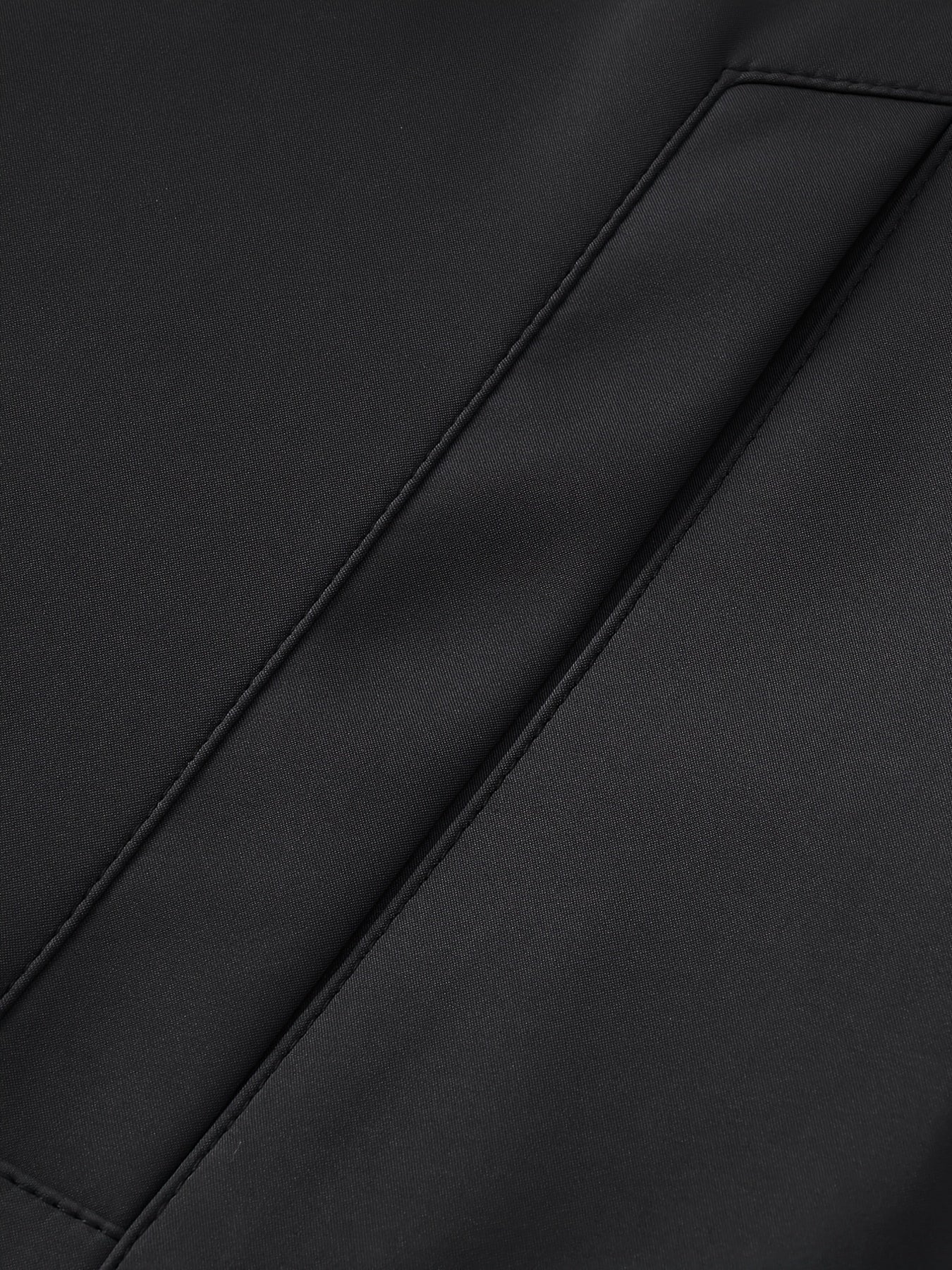 Men's Casual Solid Polyester Jacket with Lapel Collar Zipper Spring Fall Outerwear