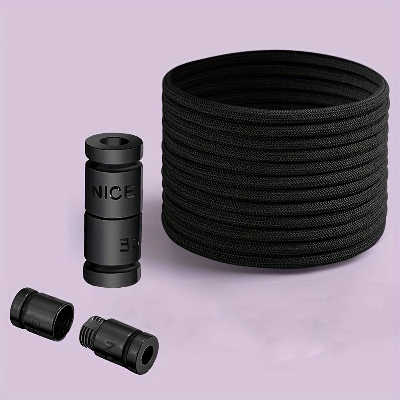 Unisex Elastic Shoe Laces with Buckles for Sports & Casual Shoes